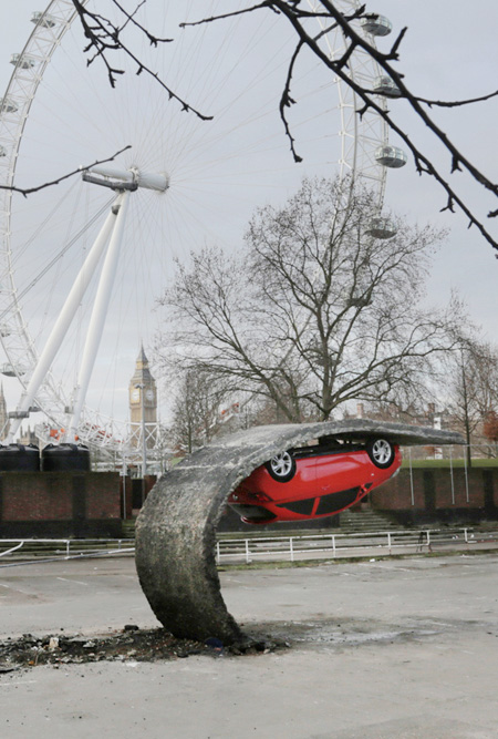 Alex Chinneck Car