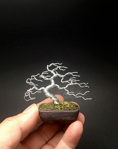 Wire Bonsai Tree