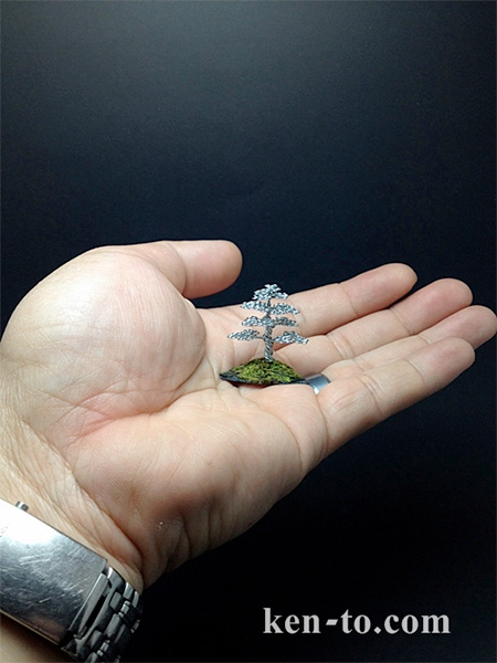 Bonsai Tree Made of Wire