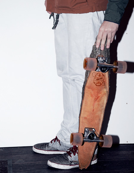 Skateboard Made of Wood