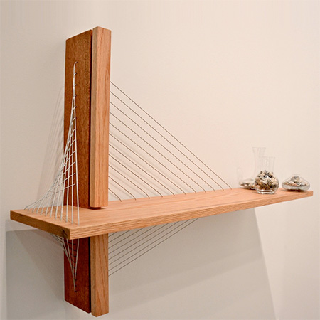 Suspension Bridge Bookshelf