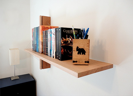 Suspension Bookshelf