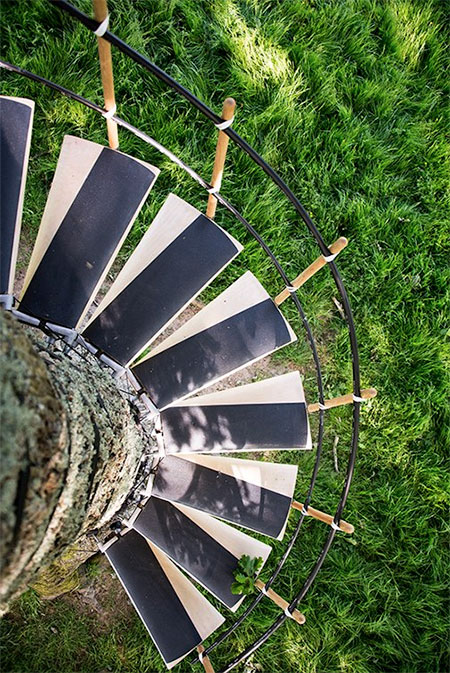 CanopyStair Tree Spiral Staircase