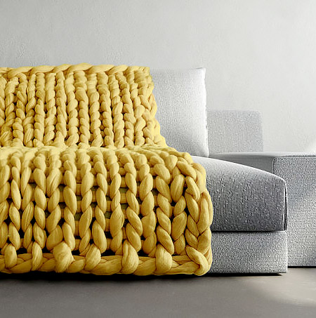 Ohhio Knitted Blanket