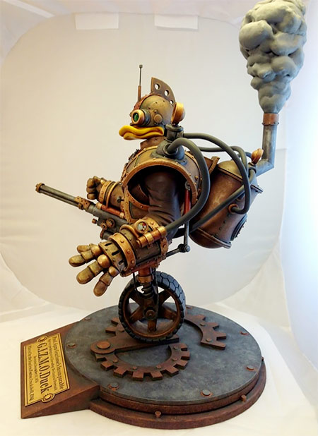 Tim Wollweber Steampunk Gizmo Duck