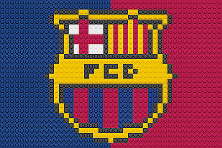 LEGO FC Barcelona Logo