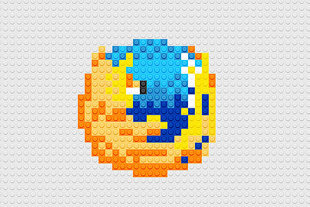 LEGO Firefox Logo