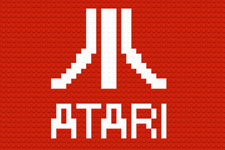 LEGO Atari Logo