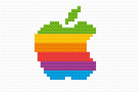 LEGO Apple Logo