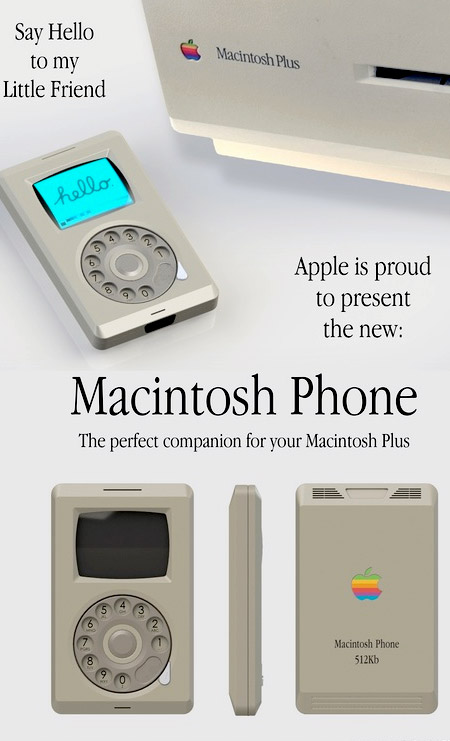 Apple Macintosh Phone Concept