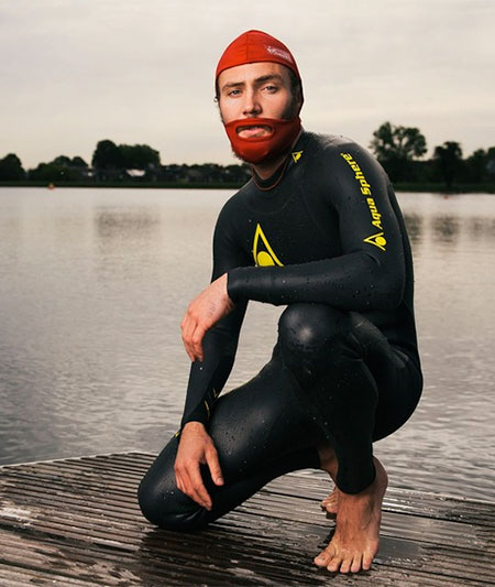 Beard Swim Cap