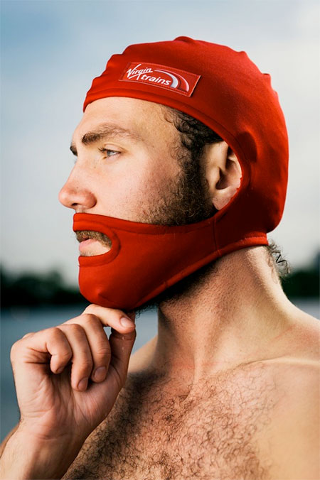 Beard Swimming Cap