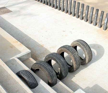 Tires Street Art