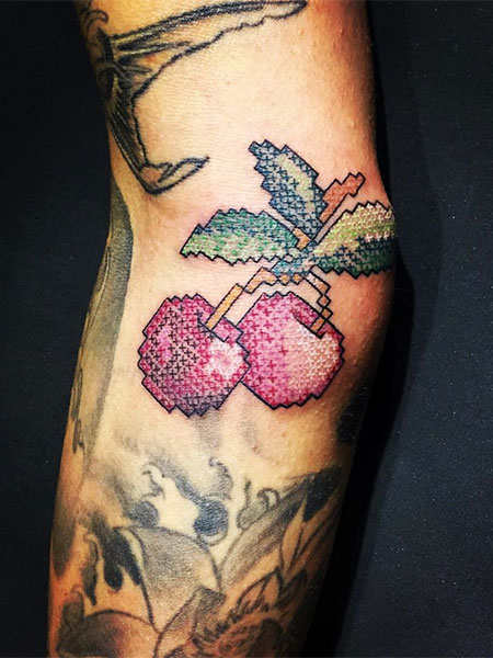 Cross Stitch Tattoo