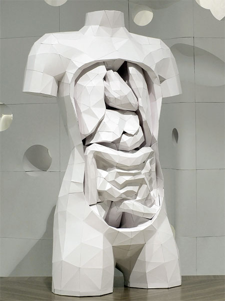 Horst Kiechle Paper Torso