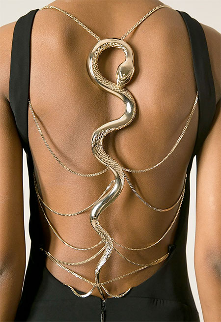 Snake Strap Dress