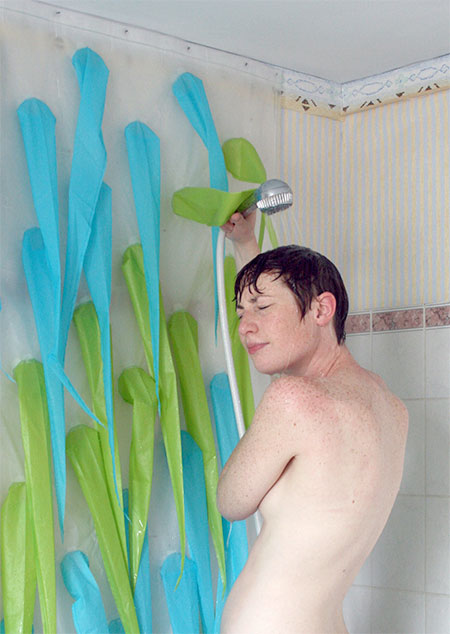 Spike Shower Curtain