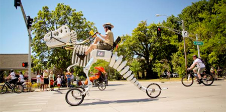 Dinosaur Skeleton Tricycle