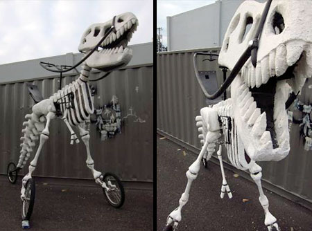 Dinosaur Skeleton Bike