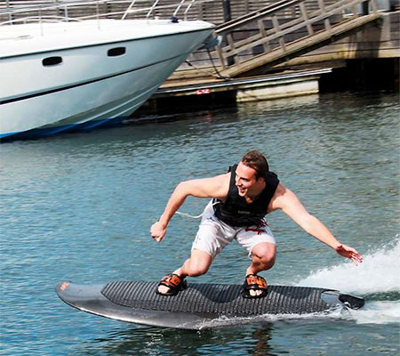 Electrically Powered Wakeboard