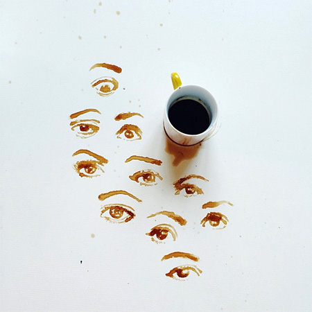 Coffee Art by Giulia Bernardelli