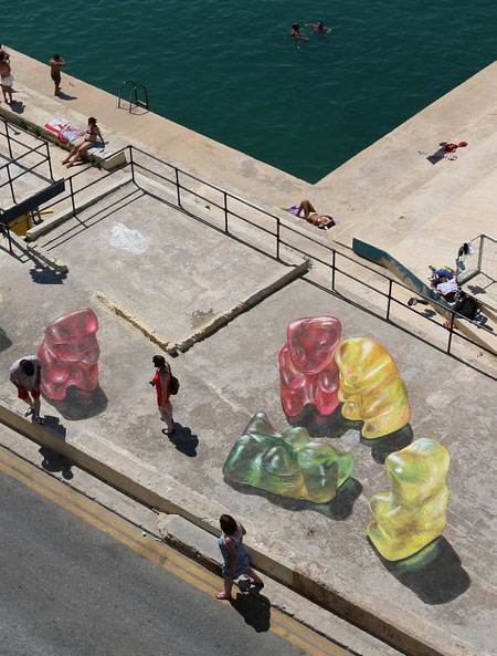 Gummybear Street Art