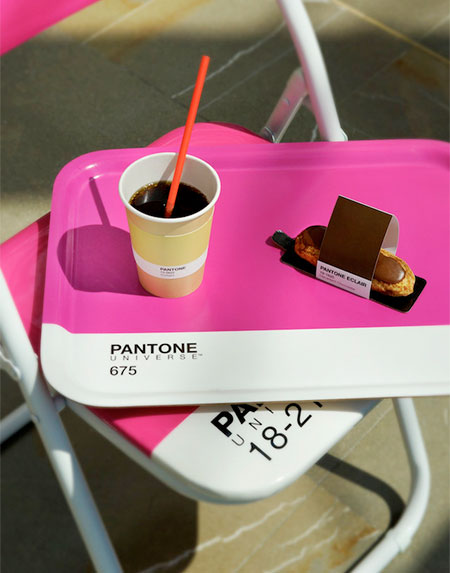 Pantone Cafe in Monaco