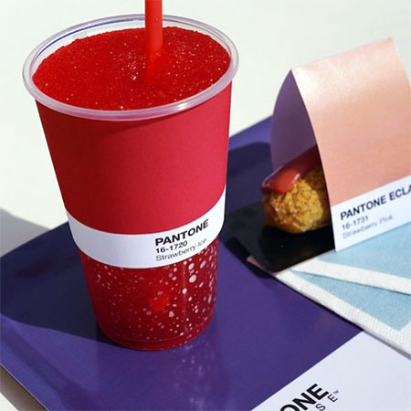 Pantone Pop Up Cafe