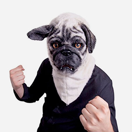 Pug Dog Mask