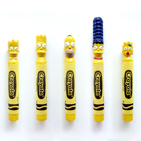 Simpsons Crayons