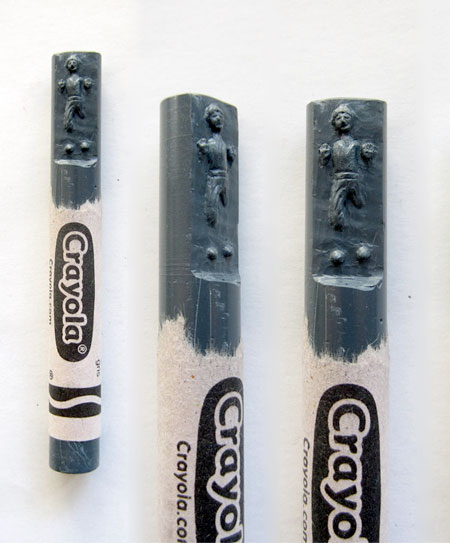 Han Solo in Carbonite Crayon