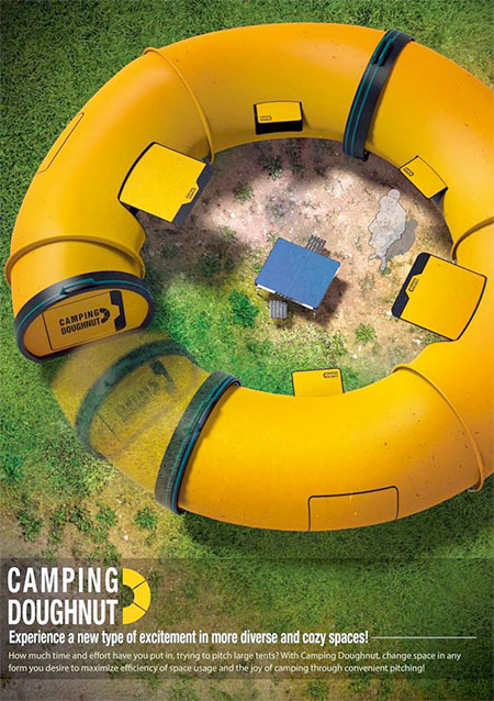 Camping Doughnut