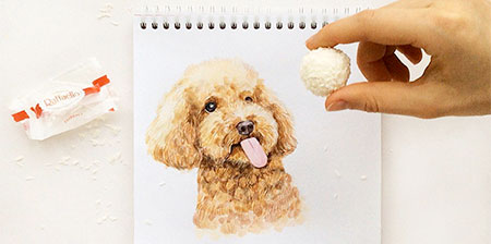 Interactive Dog Art