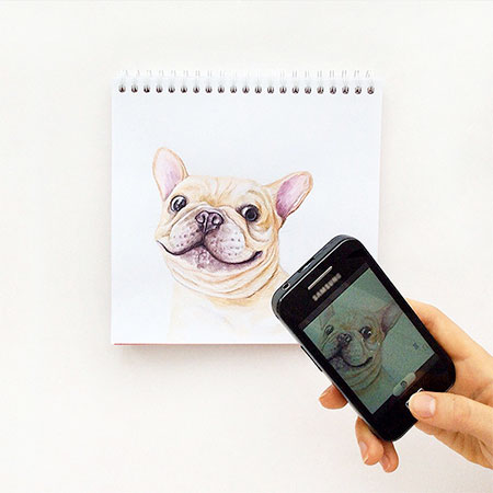 Interactive Dog Artworks