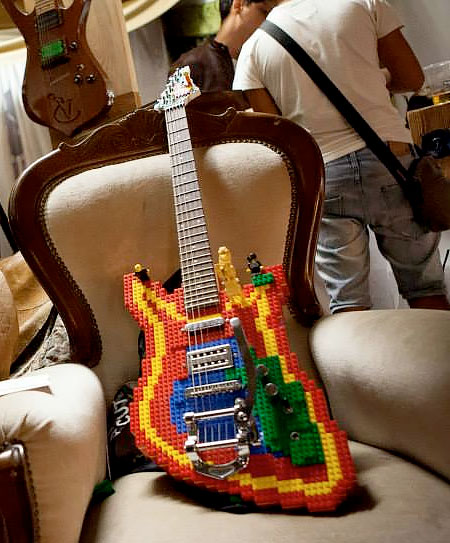 Nicola Pavan LEGO Guitar