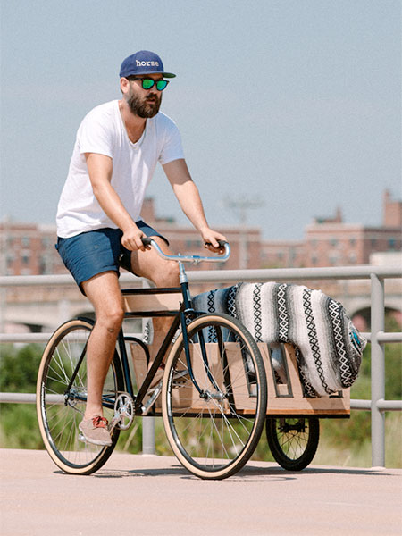 Surfboard Bicycle