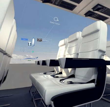 Airplane with Screen Walls