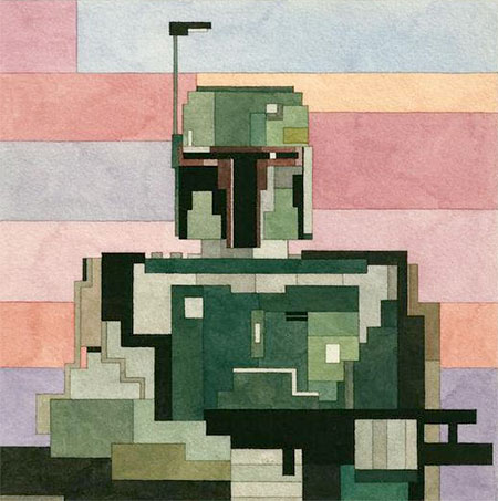 8-Bit Boba Fett