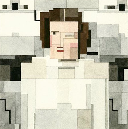 8-Bit Princess Leia