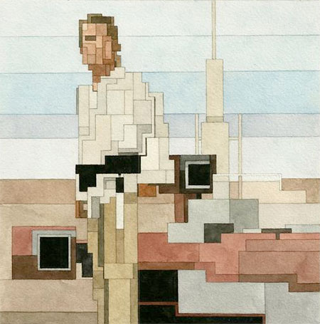 8-Bit Luke Skywalker