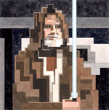 8-Bit Obi Wan Kenobi