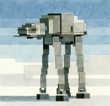 8-Bit AT-AT Walker