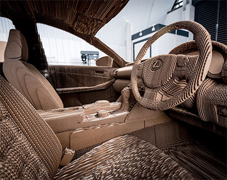 Cardboard Lexus