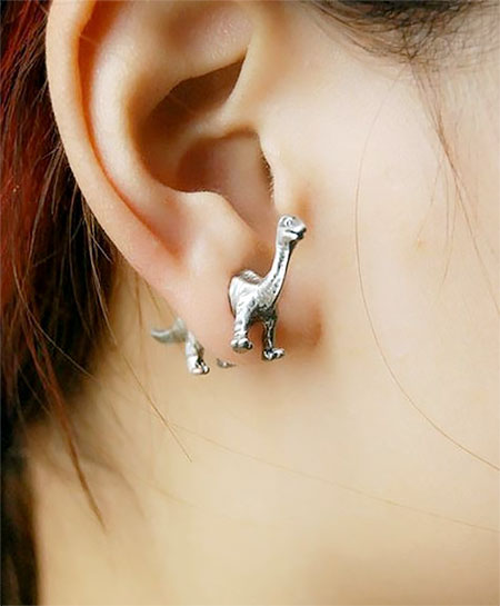 Dino Earrings