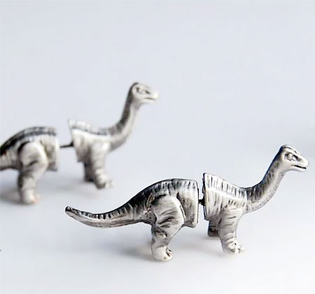 Dinosaur Stud Earrings