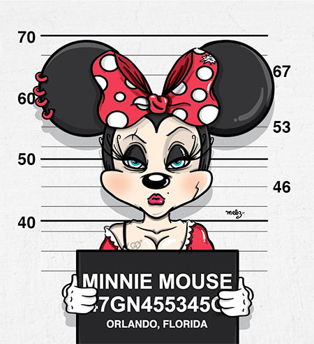 Disney Mug Shots