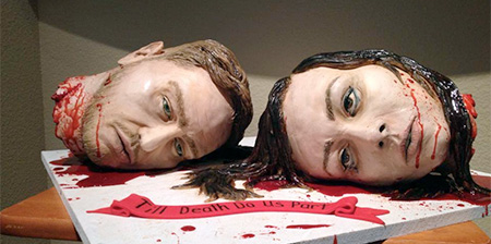 Horror Wedding Cake