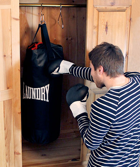 Laundry Bag Punching Bag