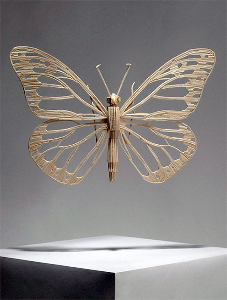 Matchstick Butterfly