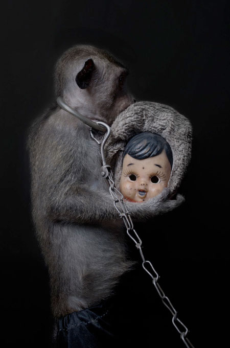 Monkey Doll Masks